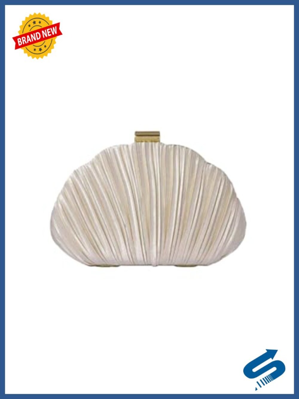 Women's Shell Shaped Clutch Purse Evening Bag